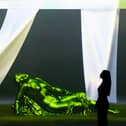 Luxton's exhibition explores the no-man's land between sleep and waking up 