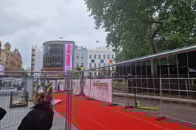 A sneak peek at tonight's red carpet 