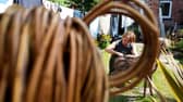 Helena Mellenchip, willow sculptor
