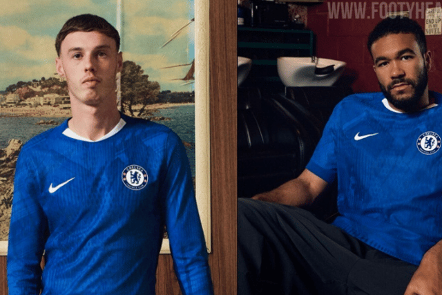 The new Chelsea home kit