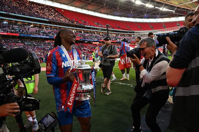 Eze scored the winning goal in the FA Cup final