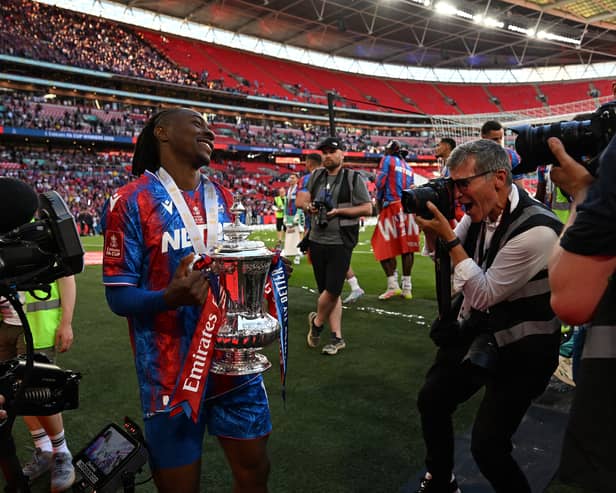 Eze scored the winning goal in the FA Cup final