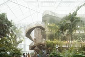 CGI of Barbican Centre works