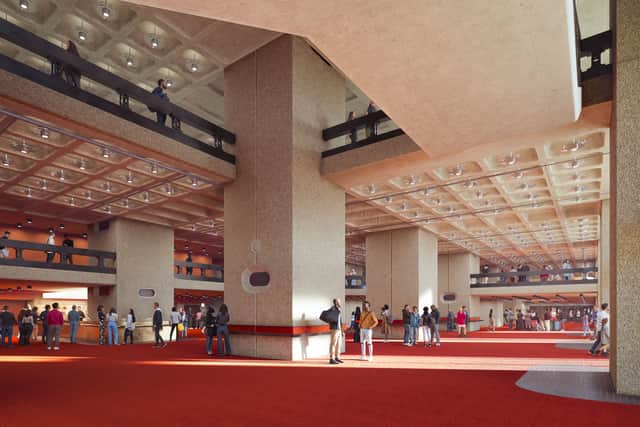 CGI of Barbican Centre works
