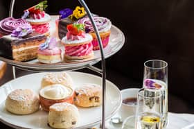 Enjoy the summer blossom afternoon tea at the Radisson Blu