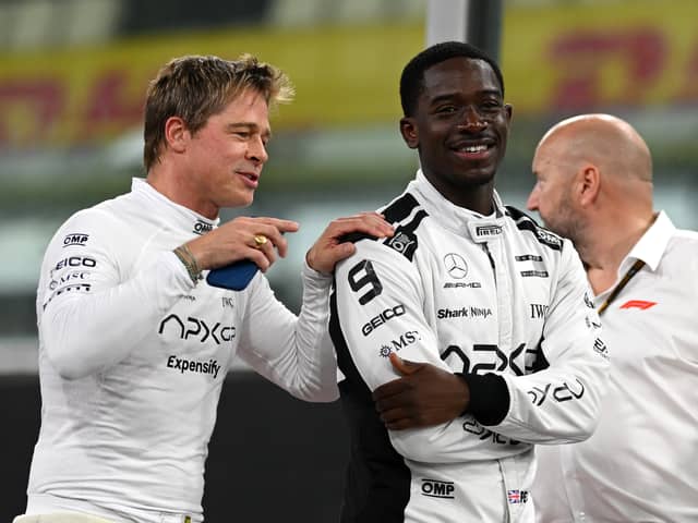 Brad Pitt’s new film, F1 The Movie, will premiere in London next month.