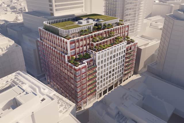 The proposal for Milton Gate, a 1980s block at One Moor Lane by the border with Islington, will deliver 300,000 square feet of Grade-A office space alongside a series of public realm improvements.