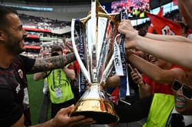 Champions Cup trophy in 2024