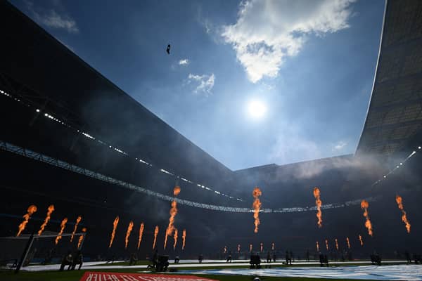 Wembley Stadium hosts Charlton Athletic and Leyton Orient on Sunday afternoon.
