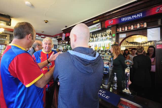 The Clifton Arms is a popular pub among Crystal Palace fans in London