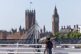 London is finally heating up with temperatures set to hit the mid 20s this week.