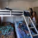 Shanice Aird in her children's bedroom