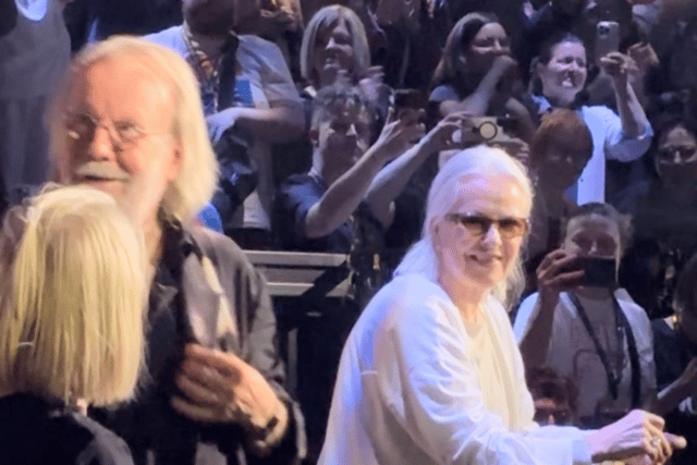 I sat in the same row as Benny and Anni-Frid at ABBA Voyage in London