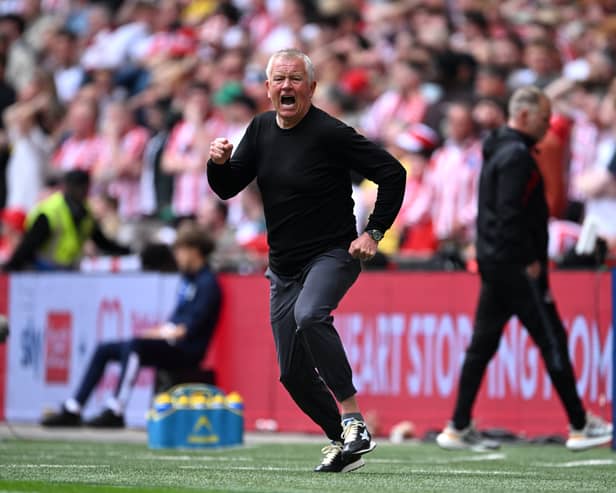 Wilder is hoping to take Blades back to the top flight