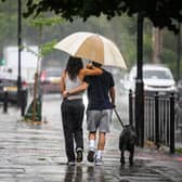 'Heavy thundery showers' are expected to drench London later this week
