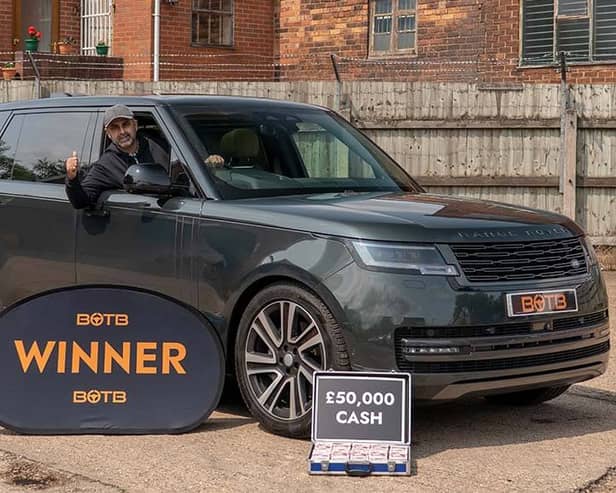 Karwan says the prize will change his life