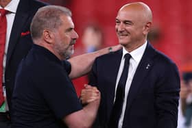  Ange Postecoglou faces an uncertain future at Spurs.