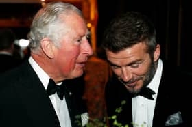 The football star will knighted by the King next week