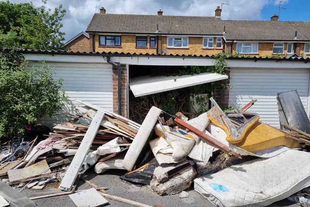 Croydon Council says a total of nearly 90% of all reported fly-tips are cleared within 24 hours