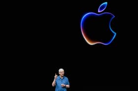 Apple CEO Tim Cook speaks during Apple's annual Worldwide Developers Conference (WDC) in 2024