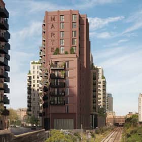 Architecture firm BGY's designs for the new tower blocks in Dalston