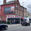 PETA poster, London chicken shop 