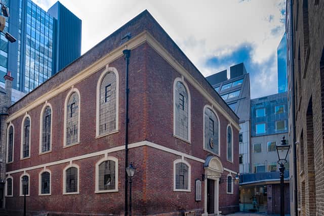 Bevis Marks Synagogue is the oldest in the UK, having opened in 1701