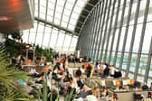 London's Sky Garden has launched a new Aperol Spritz terrace for summer