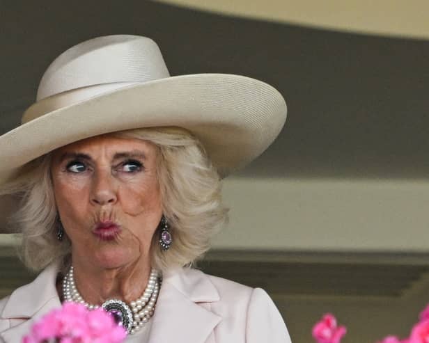 Queen Camilla at Royal Ascot 2024