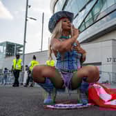 Cherry Clarke attends the "Cowboy Carter Tour" at Tottenham Hotspur Stadium on June 16, 2025