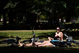 An amber heat health warning has been issued for London