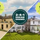 It can cost as little as £10 to enter draws for both houses at the moment - and Wowcher is offering more tickets for the money