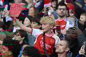 Arsenal supporters await a marquee striker signing.