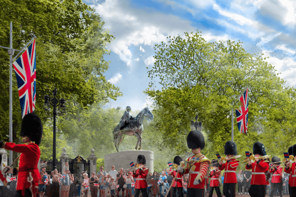 This is a sneak peek at the new Queen Elizabeth II memorial 