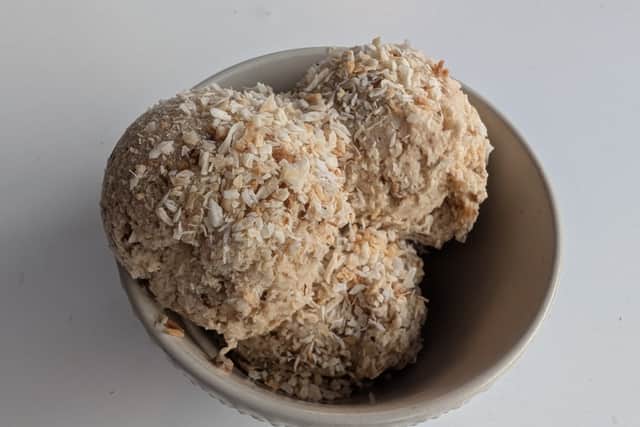 Trini rum cake ice cream
