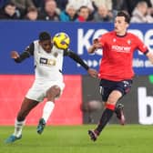 Mosquera is being chased by the Gunners