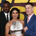 Idris Elba, Priyanka Chopra Jonas, and John Cena attend Amazon's "Heads Of State" World Premiere at Alice Tully Hall, Lincoln Center on June 24, 2025 in New York City. 