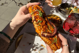 Would you try London's viral octopus hot dog from La SPOT in Soho?