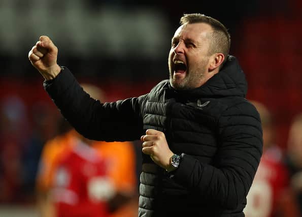 Nathan Jones likes to get business done early.