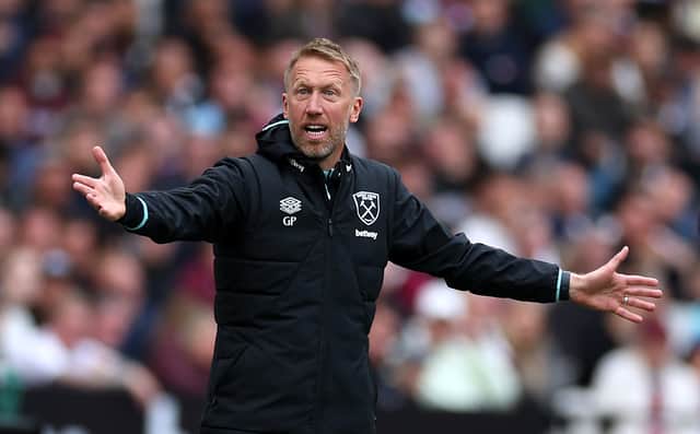 Graham Potter wants a younger West Ham squad.