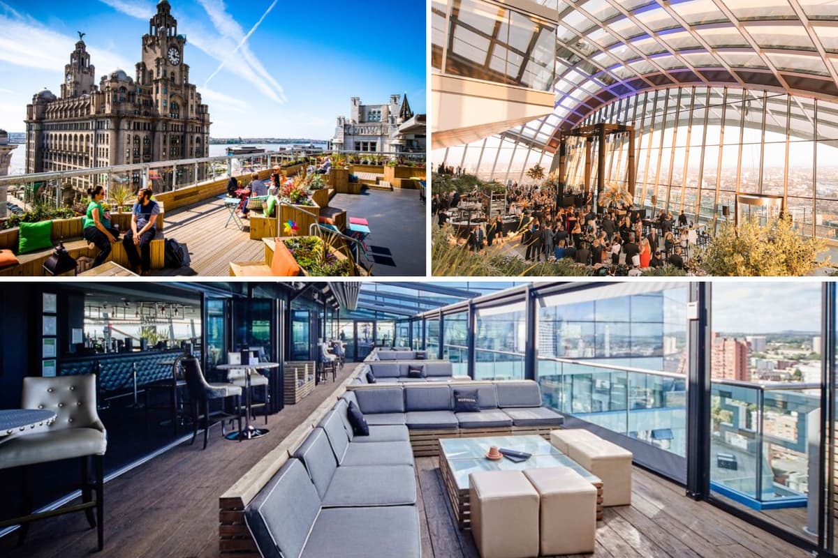 58 Rooftop Bar 10 of the best-rated rooftop bars across the UK