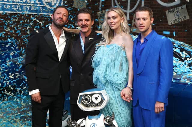 The stars of new Marvel movie, The Fantastic Four: First Steps