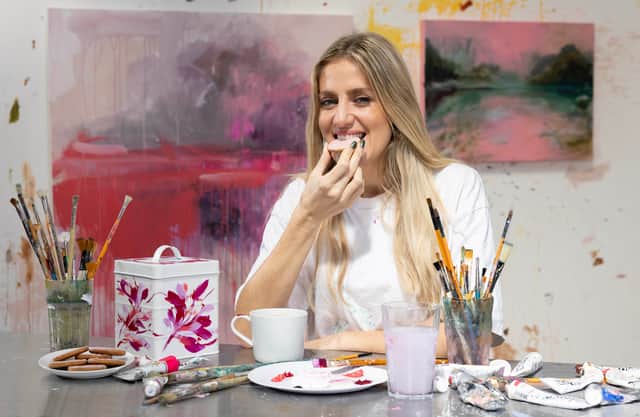 Sophie Tea created epic biscuit tins at her pop-up in Shoreditch