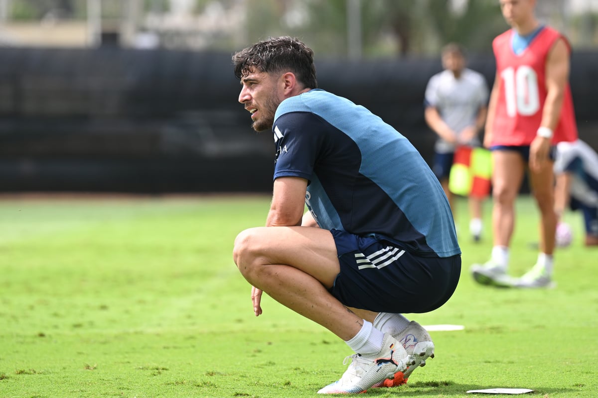 5 things spotted in Arsenal training - Fulham linked duo present, new coach and potential youth debuts