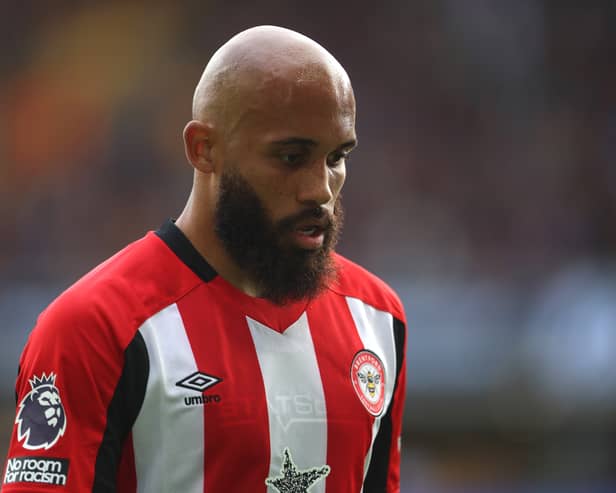 Brentford’s Manchester United-linked winger Bryan Mbeumo.