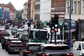 Traffic in Putney High Street
