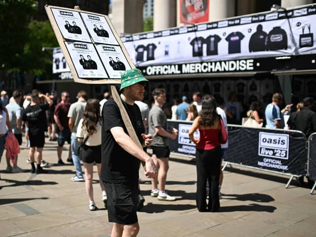 Where Oasis fans can shop merch during their upcoming Wembley Stadium shows.