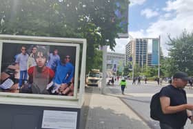 An Oasis photo exhibition will guide fans to Wembley Stadium ahead of the band’s massive stadium stint in the capital.