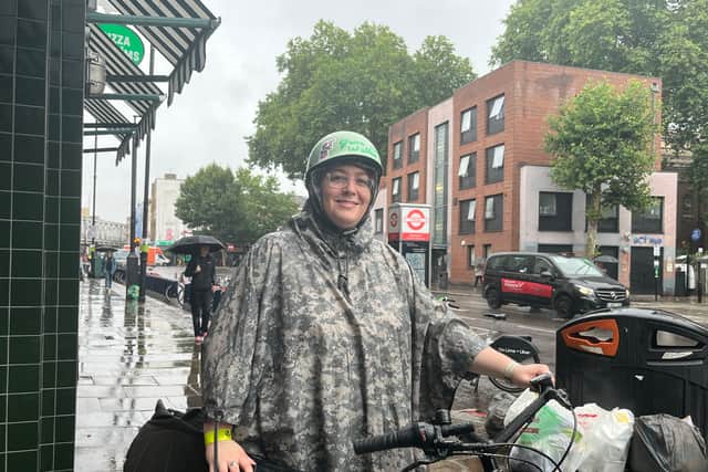 Cyclist Ellie Waterhouse says there is a 'false dichotomy' between cyclists and cars
