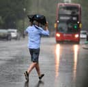 Expect torrential downpours in London tomorrow.